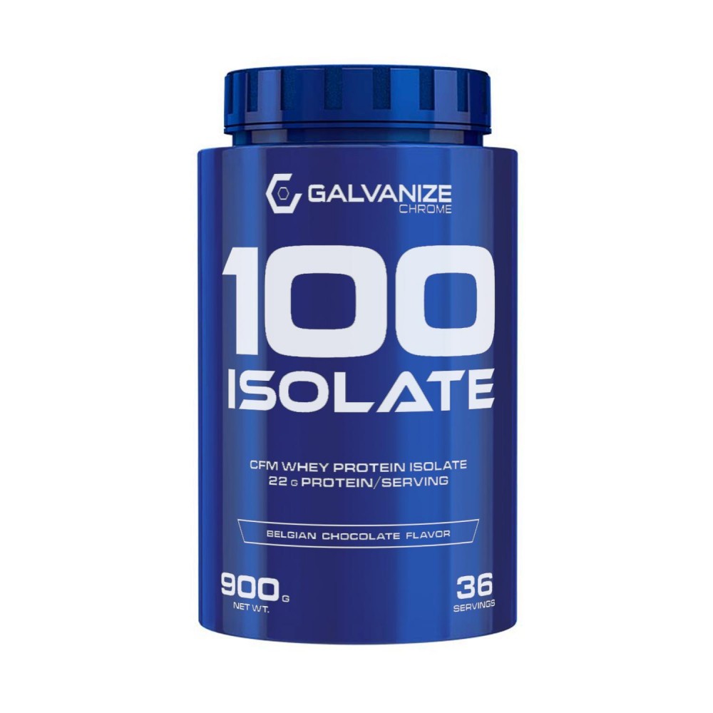 Galvanize Chrome 100 Isolate 900 gr 36 Servis Belçika Çikolatası Aromalı